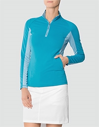adidas Golf Damen ClimaLite Shirt türkis Z76123