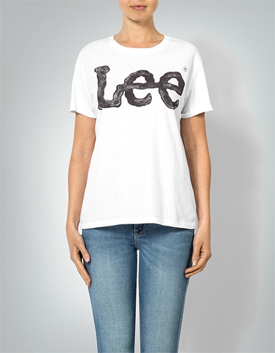 Lee Damen T-Shirt white L40I/EP12Normbild