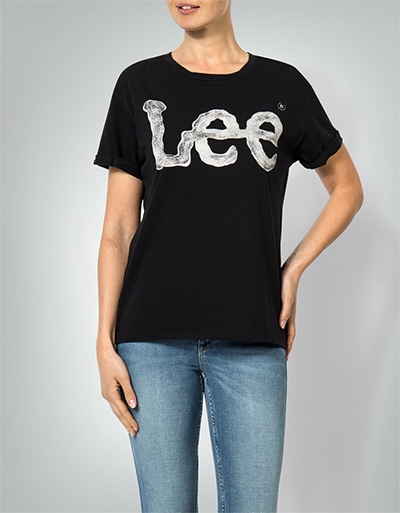 Lee Damen T-Shirt black L40I/EP01Normbild