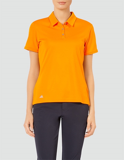 adidas Golf Damen Polo-Shirt bright orange CD3410Normbild