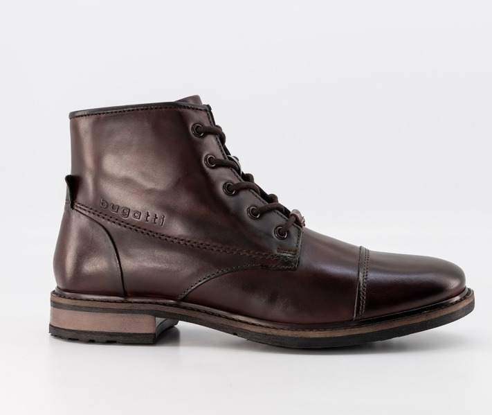 bugatti, Stiefeletten, warmgefüttert cognac