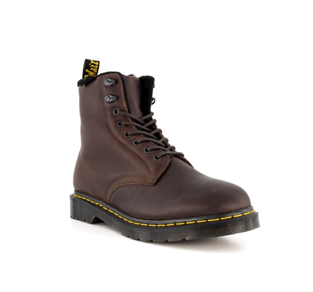 Stiefel Dr Martens Newton Unisex Martens, Schnürboots, Dunkelbraun