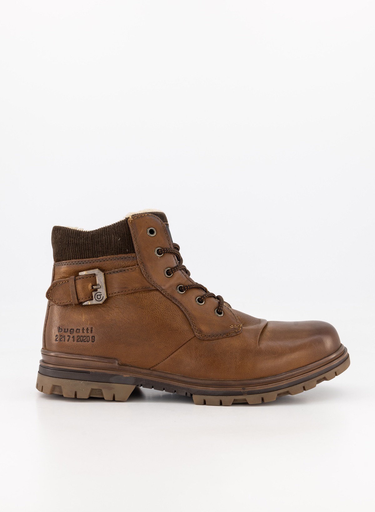 Bugatti Herren Schnürstiefel Mit Wechselfußbett – Warm Gefüttert, Aus Leder, Mit Reißverschluss