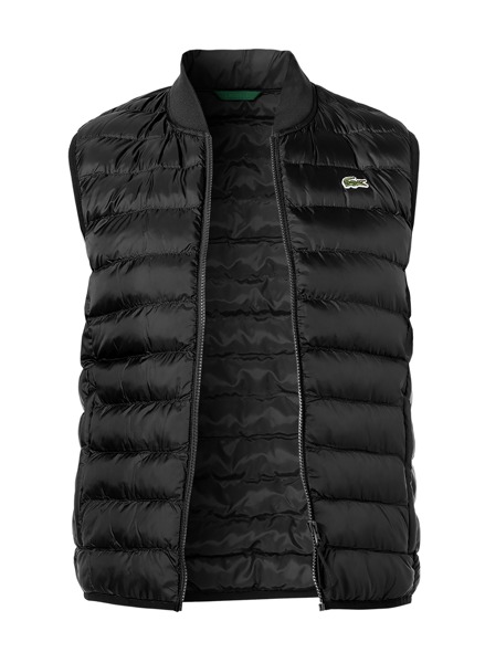 Zalando Lacoste Weste Schwarz Lacoste Weste BH0537 Schwarz Regular