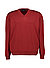 Pullover, Merinowolle waschbar, dunkelrot - dunkelrot
