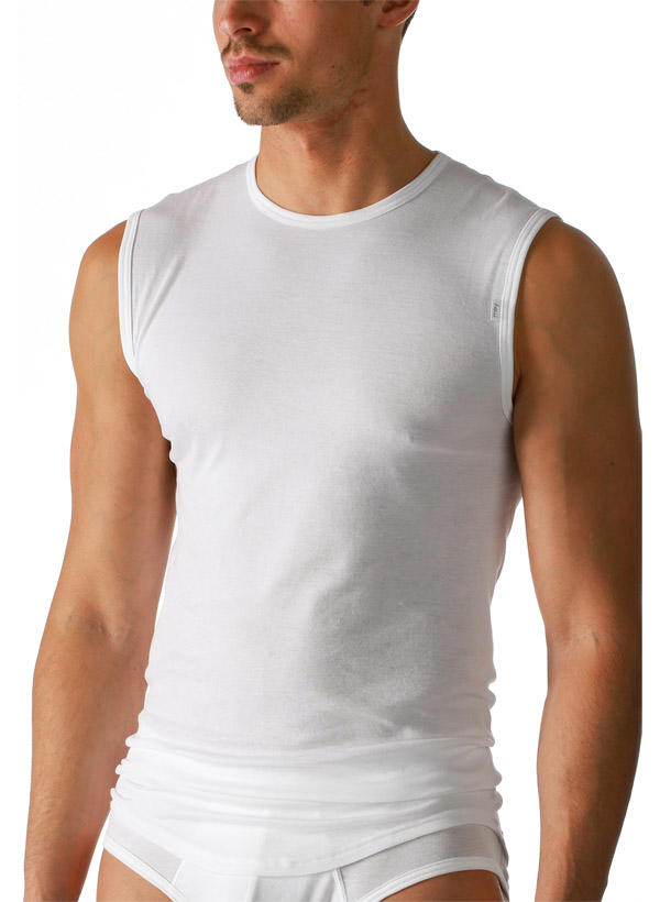 Mey NOBLESSE City-Shirt ohne Arm weiß 2801/101