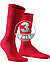 Serie Airport, Socken, Merinowolle, scarlet - scarlet
