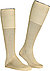 Serie Luxury No.9, Kniestrümpfe, Baumwolle, sand - sand
