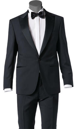Stylingtipps Beschreibungsbild von DIGEL Smokingsakko Modern Fit 1009320/Jerry/10