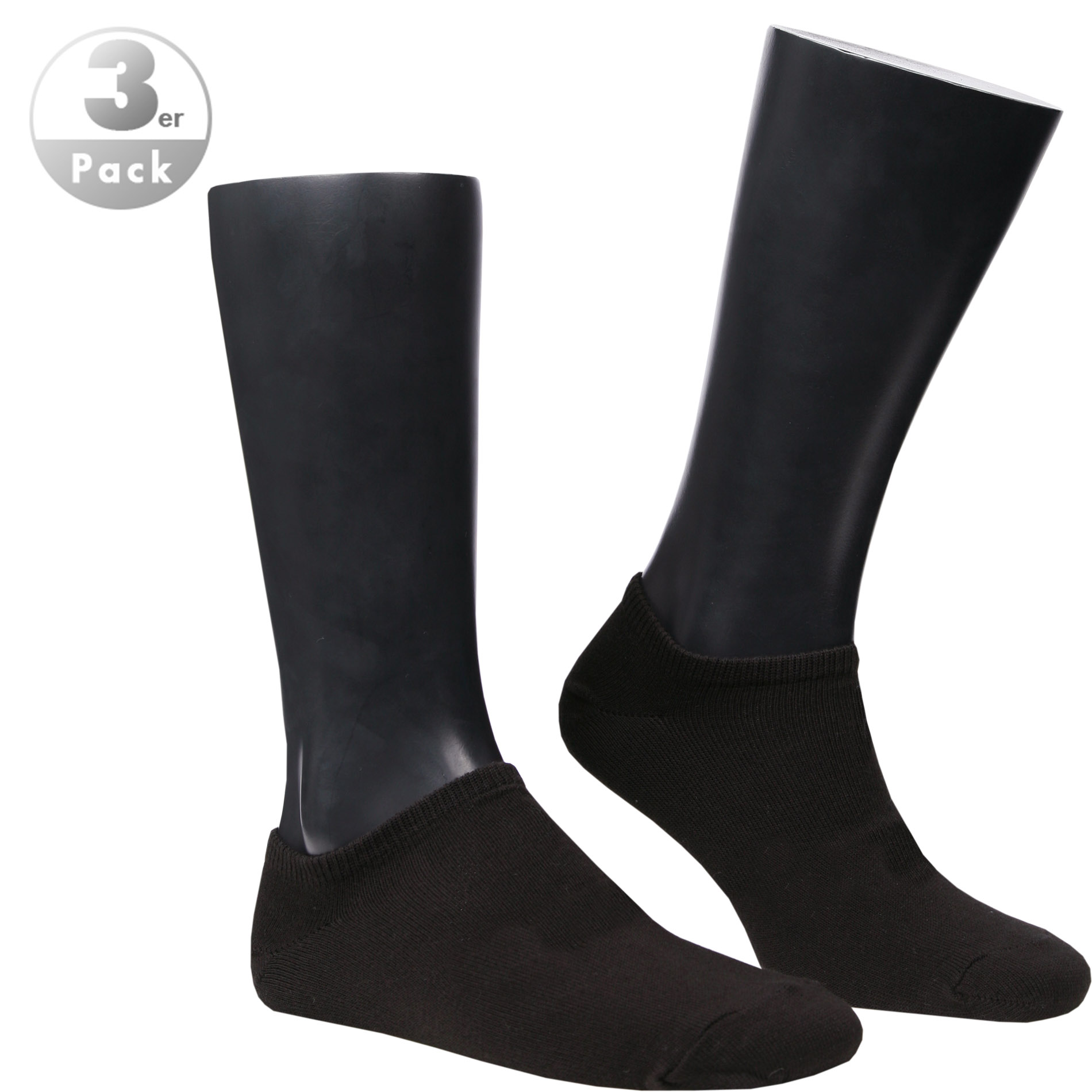 Polo Ralph Lauren Herren Socken schwarz Baumwolle & Mix unifarben
