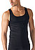 Tanktop, Modal, schwarz - schwarz