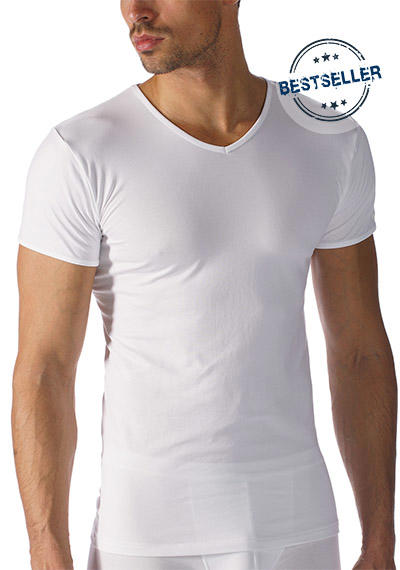 Mey SOFTWARE V-Neck weiß 42507/101
