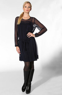 Daniel Hechter Damen Kleid navy 69014/79062/690