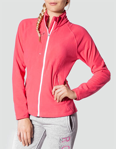 adidas Golf Damen Fleece-Jacke azalea-white W46565
