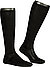 Serie Luxury No.10, Kniestrümpfe, Baumwolle, schwarz - black