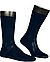 Serie Luxury No.10, Socken, Baumwolle, dunkelblau - dark navy