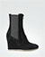Stiefelette mit Wedge-Absatz - black