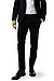 Hose Noah, Extra Slim Fit, Schurwolle, schwarz - schwarz