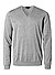 Pullover, Easy Fit, Merinowolle Extrafein, silbergrau meliert - silver