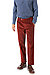 Bundfaltenhose Morello-U, Classic Fit, Cord, weinrot - weinrot