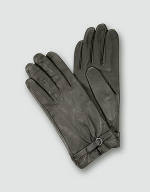 JOOP! Damen Lederhandschuhe asphalt 8037/33