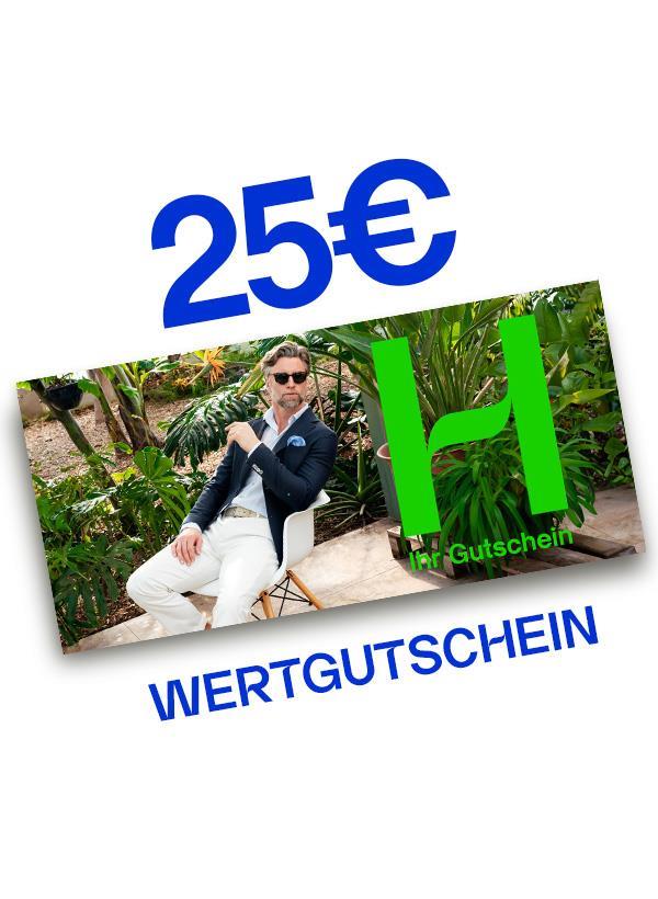 herrenausstatter.de Wertgutschein 25 Euro