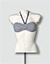 Bandeau von Marc O'Polo - lila-weiß