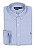Hemd, Slim Fit, Oxford, hellblau - hellblau
