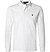 Polo-Shirt, Baumwoll-Piqué, weiß - weiß