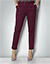 Knöchellange Chino in Bordeaux - port
