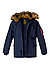 Parka Polar, Mikrofaser wattiert, marine - blue