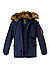 Parka Polar, Mikrofaser wattiert, marine - blue