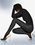 Strumpfhose 'Satin Touch 20' - nearly-black