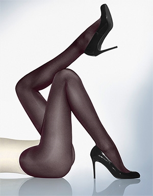 Wolford Satin Opaque 5 nearly black 18379/7212