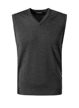 Stylingtipps Beschreibungsbild von John Smedley V-Pullunder Hadfield/charcoal