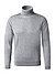 Rollkragenpullover, Easy Fit, Sea Island Cotton, silbergrau - silver