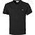 T-Shirt, Regular Fit, Baumwolle, schwarz - noir