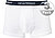 Trunks, Baumwoll-Stretch, weiß - weiß