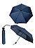 Regenschirm, Automatik, blau - blau
