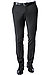 Hose, Slim Fit, Schurwolle, schwarz - schwarz
