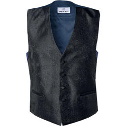 Stylingtipps Beschreibungsbild von Wilvorst Weste schwarz 437204/30/40