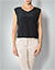 Shirt-Bluse in legerem Schnitt - schwarz