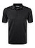 Polo-Shirt, Standard Fit, Seaisland Cotton, schwarz - black