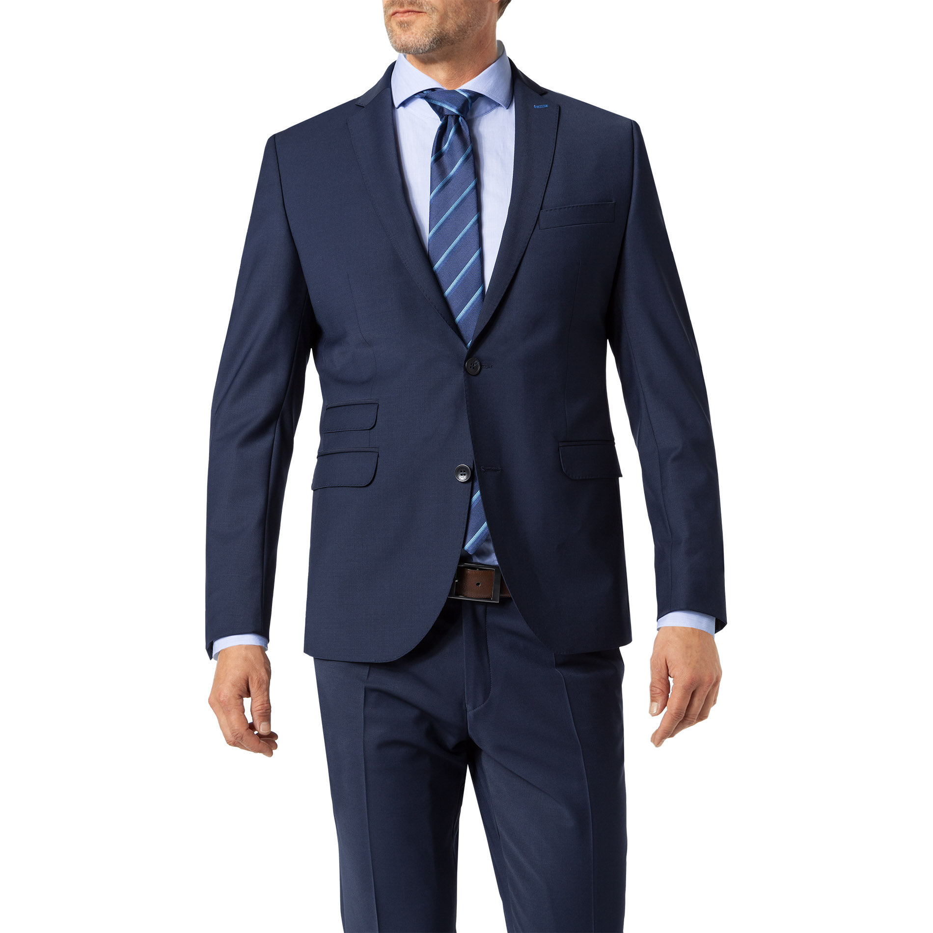 CG Herren Sakko blau Slim Fit