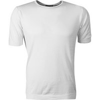 John Smedley T-Shirt Belden/weiß
