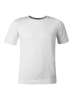 Stylingtipps Beschreibungsbild von John Smedley T-Shirt Belden/weiß