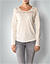 Longsleeve mit Häkelspitze - turtle dove