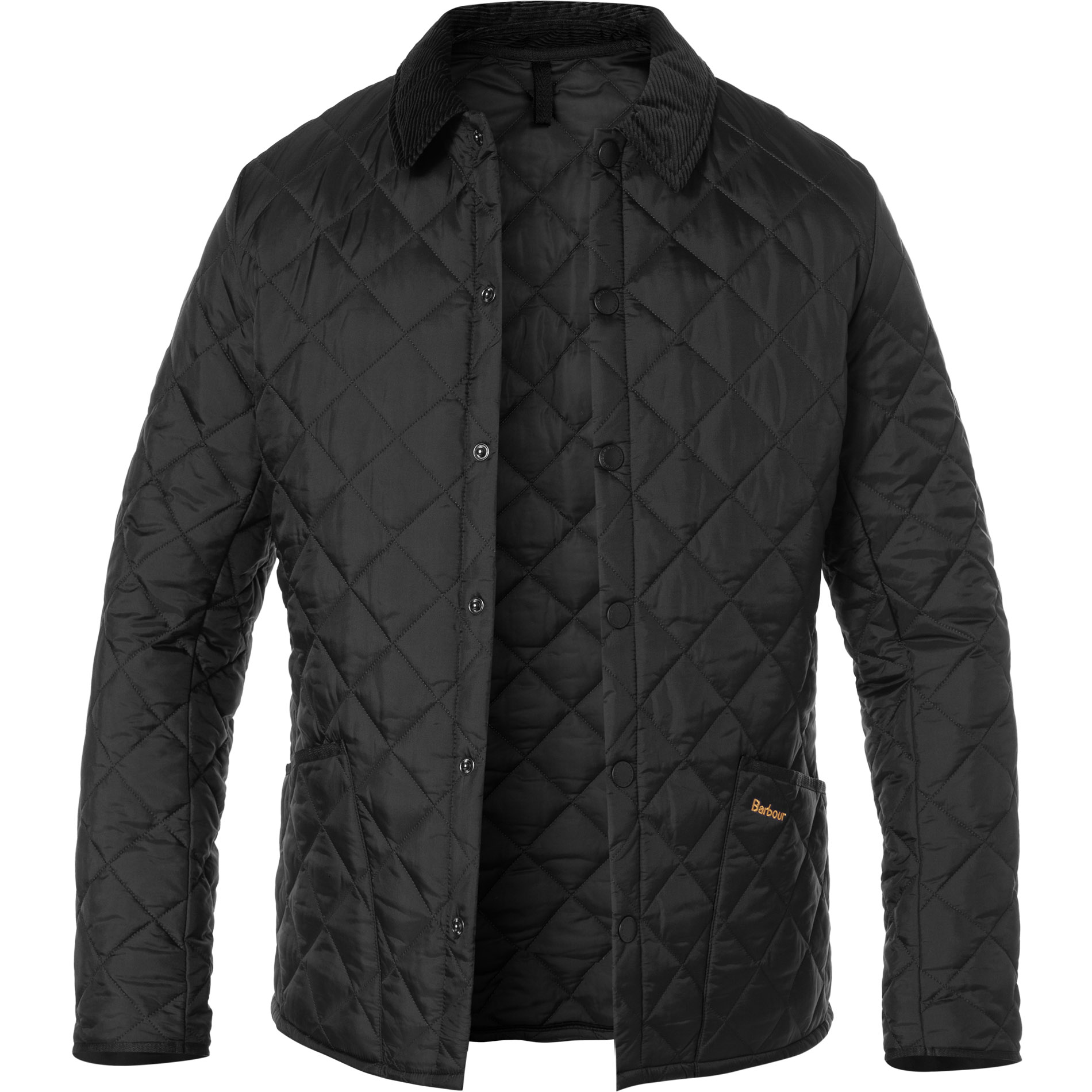 Barbour Herren Jacke schwarz unifarben