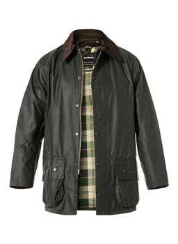 Stylingtipps Beschreibungsbild von Barbour Jacke Beaufort Wax sage MWX0017SG91
