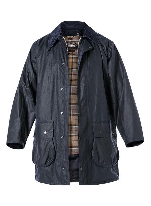 Barbour Jacke Border Wax navy MWX0008NY91